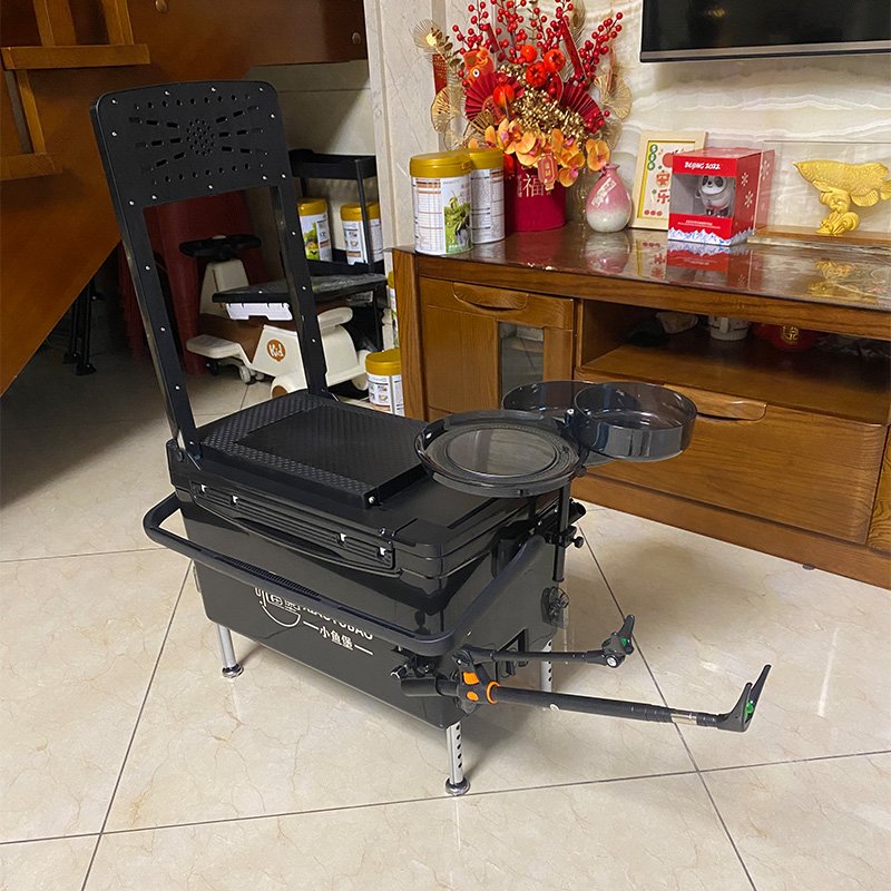 Small fishburger super light fishing tank multipurpose fishing tank full of 2024 new station fishing box 2023 with fishing gear
